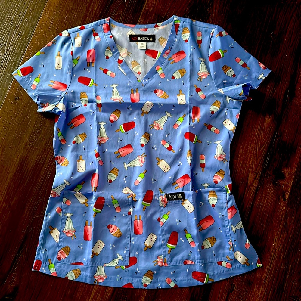 Koi Basics scrub shirt